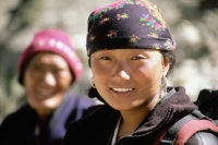 Nepal, Mustang, Loba girl, portrait - Jill Gocher