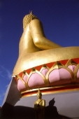 Thailand, Ko Samui, Close-up of golden Buddha. - James Marshall