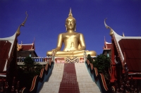 Thailand, Ko Samui, Golden Buddha. - James Marshall