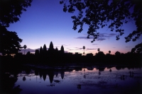 Cambodia, Siem Reap, Temples of Angkor, Dawn over Angkor Wat - John McDermott