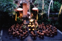 Indonesia, Bali, Balinese Kecak dance. - Jack Hollingsworth