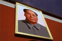 China, Beijing, Portrait of Mao Tse-Tung  on Tiananmen Gate. - Jack Hollingsworth