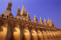 Laos, Vientiane, That Luang - John McDermott