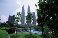 Malaysia, Kuala Lumpur, Petronas Towers. - Steve Raymer