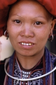 Vietnam, Sa Pa, Close up of Red Dao woman, Portrait - Jill Gocher