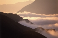 Vietnam, Sa Pa, Clouds over valley - Jill Gocher
