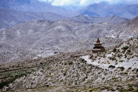 Nepal, Chorten adds protection along the path to Lo Manthang - Jill Gocher