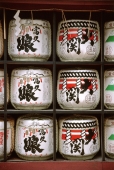  Japan, Casks of sake at temples - Alex Microstock02