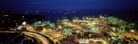 Singapore, aerial view of port - Alex Mares-Manton
