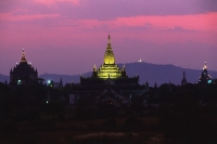 Myanmar (Burma), Bagan, Sunset at Ananda Pahto. - Martin Westlake
