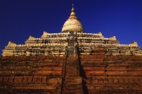 Myanmar (Burma), Bagan, Shwesandaw Paya. - Martin Westlake