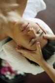 Young man receiving head massage - Alex Microstock02