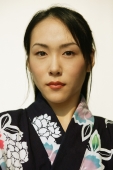 Young woman wearing a kimono, looking at camera - Alex Microstock02