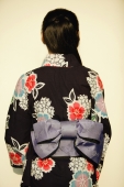 Young woman in kimono, rear view - Alex Microstock02
