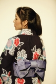 Young woman in kimono, rear view - Alex Microstock02