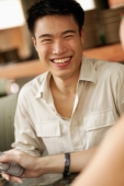 Young man smiling, portrait - Jack Hollingsworth