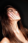 Young woman, head shot with wet hair - Alex Microstock02