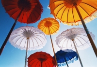 Colourful Ceremonial Umbrellas - Martin Westlake