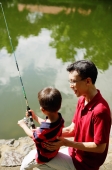 Father and young son, fishing - Alex Microstock02