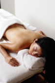 Woman lying on massage table - Alex Microstock02