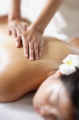 Woman being massaged on back - Alex Microstock02