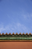 Detail of the roof of a temple - Alex Mares-Manton
