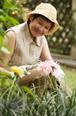Woman doing gardening - Cedric Lim
