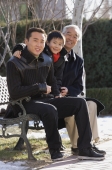 Grandfather, son and grandson in the park - Alex Mares-Manton