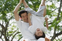 Father and son playing at the park - Yukmin