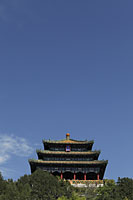 Pavilion at Jingshan Park, Beijing China - Alex Mares-Manton