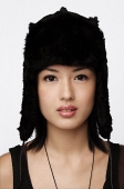 Young woman with winter hat - Asia Images Group