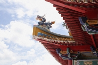 Detail of Chinese rooftop - Asia Images Group