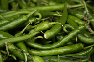 Green chilies - Asia Images Group