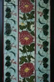 Old Asian ceramic wall tiles - Asia Images Group