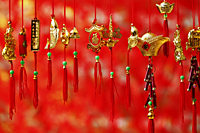 Gold Chinese New Year decoration - Asia Images Group