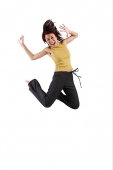 Young woman jumping - Asia Images Group