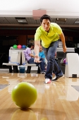 Man bowling - Asia Images Group