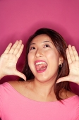 Woman shouting - Asia Images Group