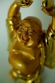 Still life of Gold Buddha figurine - Asia Images Group