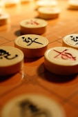 Close-up of Chinese board game - Asia Images Group