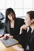 Businesswomen in front of laptop - Asia Images Group