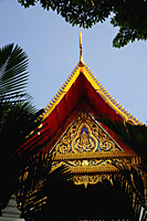 Roof of Kancanarama Buddhist Temple, Singapore - Asia Images Group