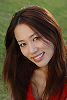 Woman smiling at camera - Asia Images Group