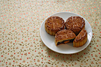 Still life of mooncakes - Asia Images Group