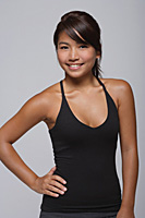 Young woman smiling at camera - Asia Images Group
