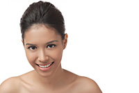 Young woman smiling at camera - Asia Images Group