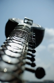 Close-up of a sitar - Asia Images Group