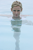 woman in pool - Alex Mares-Manton