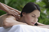 woman receiving massage - Alex Mares-Manton
