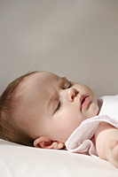 Profile of sleeping baby girl - Alex Mares-Manton